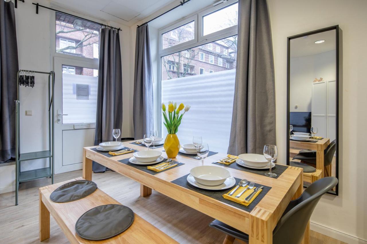 Studio Loft With Walk-In Rain-Shower Apartment Hamburg Luaran gambar