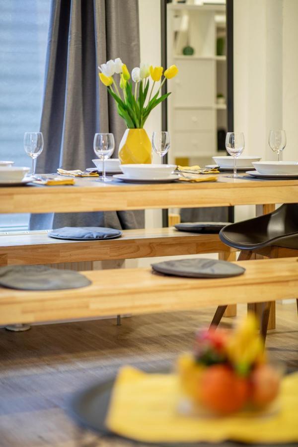 Studio Loft With Walk-In Rain-Shower Apartment Hamburg Luaran gambar